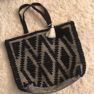 Black and White Tote Bag